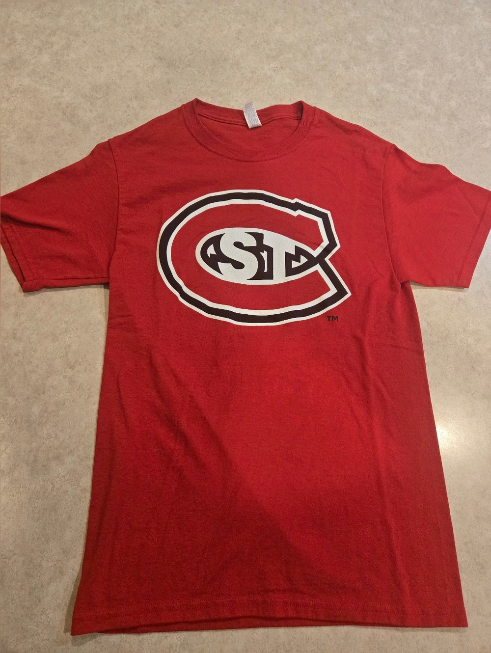 St. Cloud State Huskies Hockey - Matt Cullen alumni t-shirt. Adult Small.